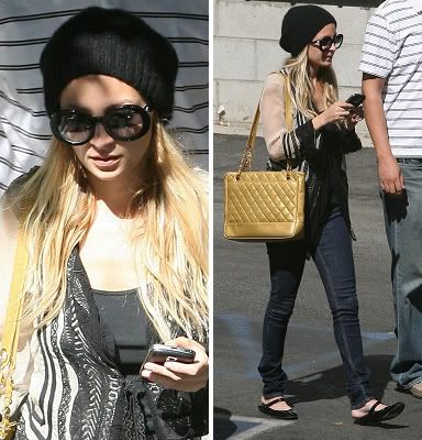 nicole richie casual fashion. nicole richie casual clothes. Nicole Richie was spotted