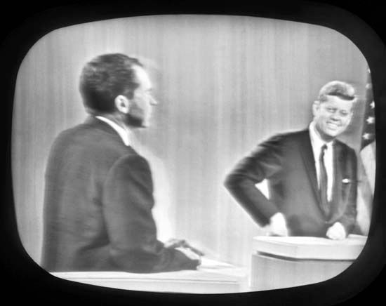 Nixon and Kennedy 1960