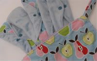 Apples and Pears Mama Cloth and Wet Bag Set