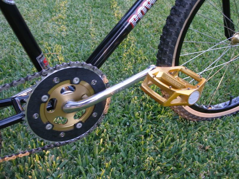 black and gold bmx