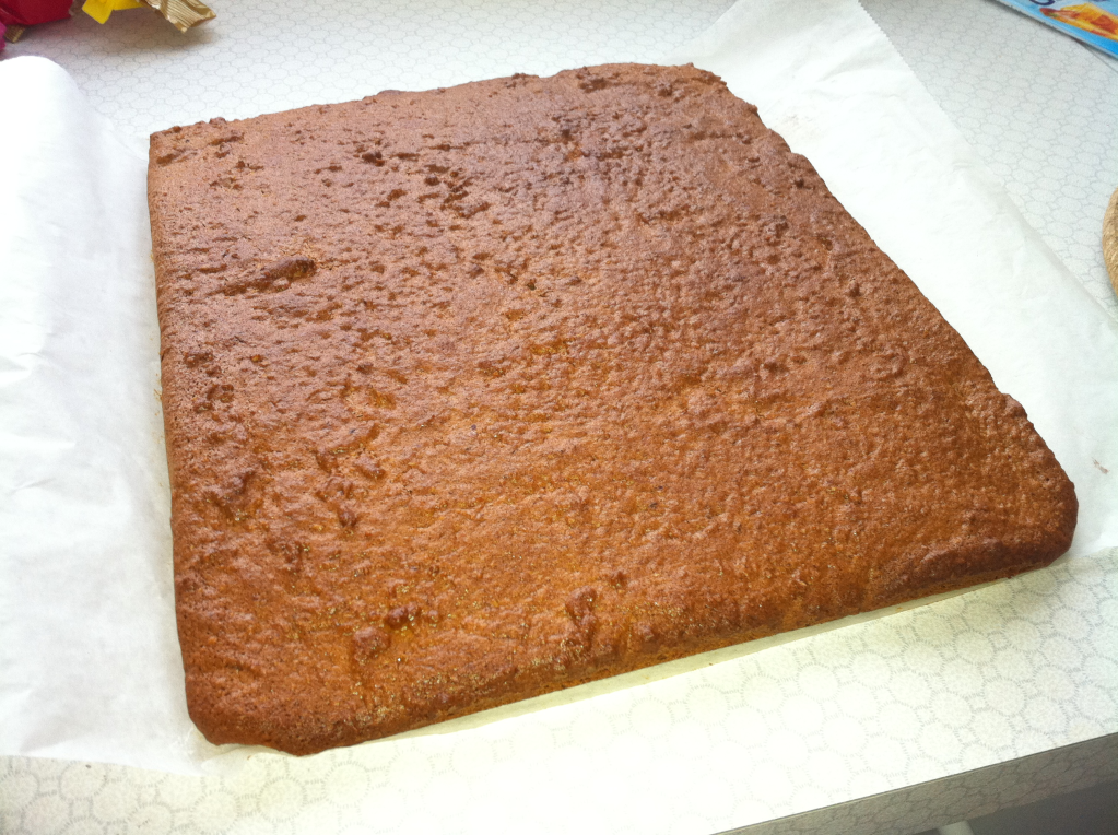 gebackener Lebkuchenteig gebackener Lebkuchenteig