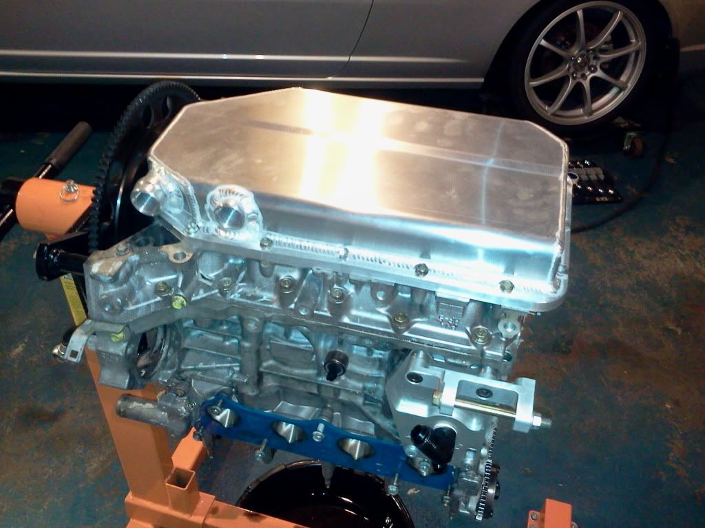 K20yle's dry sump install .. The K Series Source . Honda