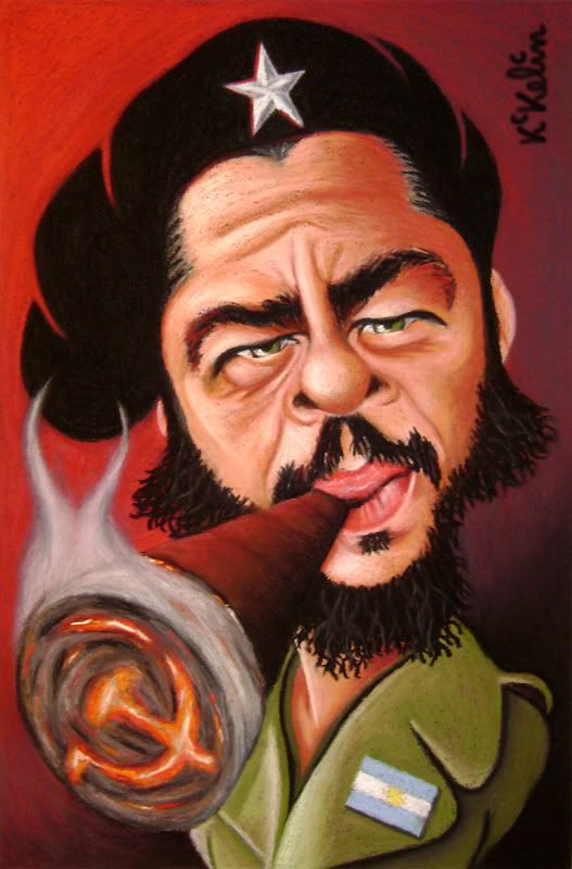benicio_che_guevara_caricatura_kike.jpg Benicio del Toro image by kikelin