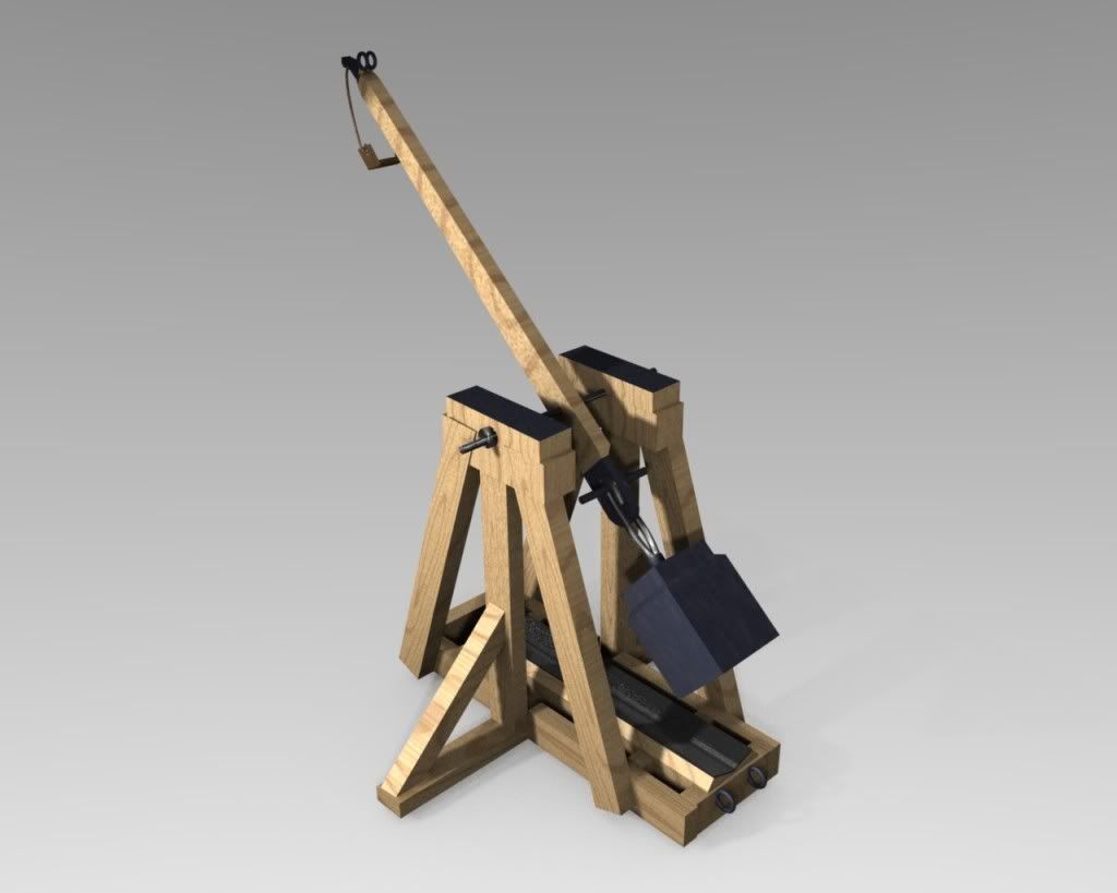 Wood Trebuchet