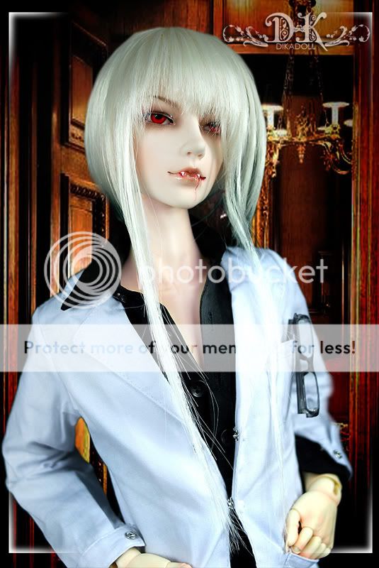 Rubber Dikadoll 1/3 boy SINGLE jointed size bjd Vampire  