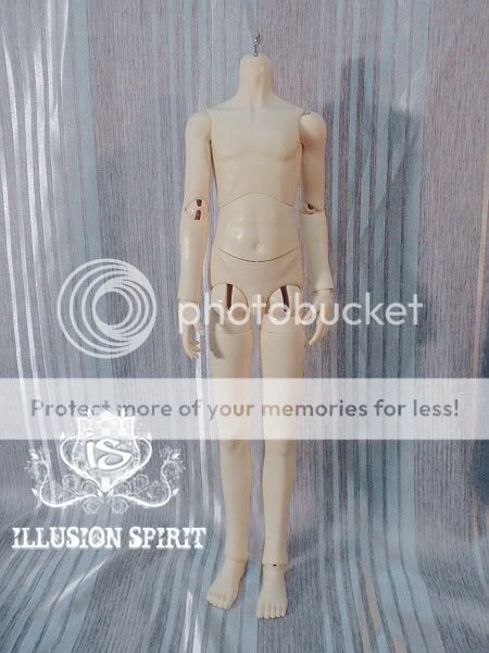 Boy body Illusion Spirit 1/3 super dollfie SIZE BJD  